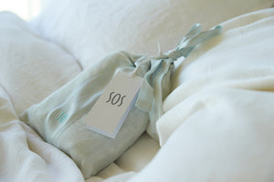 SilkLinenFlip pillowslip sets with travel pouch