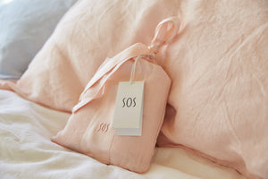SilkLinenFlip pillowslip sets with travel pouch