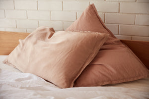 SilkLinen flip pillowslip sets with travel pouch